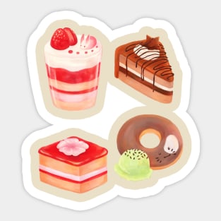 Desserts Sticker